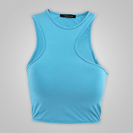 Asymmetrical Bra Crop Tank Top