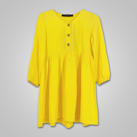 Long Sleeve Smock Dress