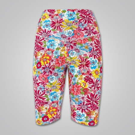Printed Biker Short