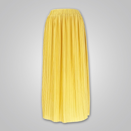 Pleated Chiffon Skirt
