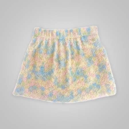 Floral Tulle Skirt