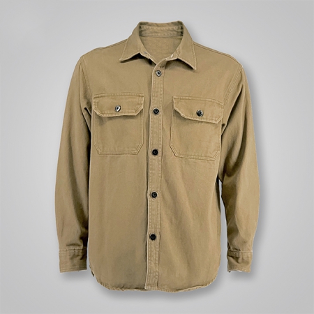 Two-Pocket Heavyweight Twill Shirt