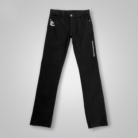 Logo Straight-Leg Cotton Trousers