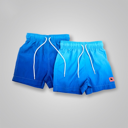 Logo Patch Drawstring Beach Sport Shorts