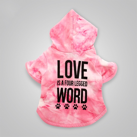 Pet Tie-Dyed Logo Hoodie