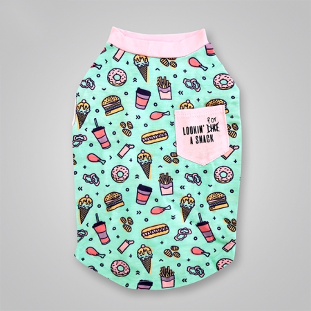 Pet Summer Treats Print Vest