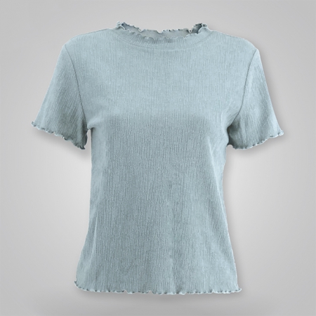 Solid Color Merrow Top