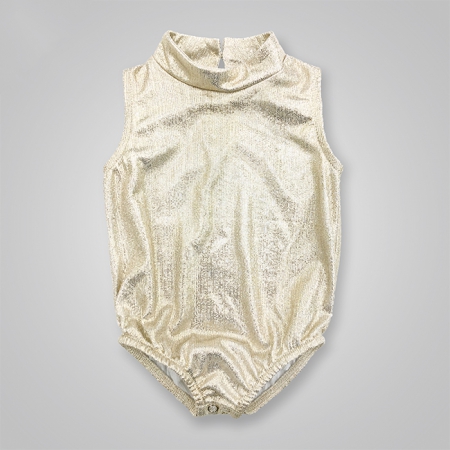 Glitter Turtleneck Sleeveless Onesies