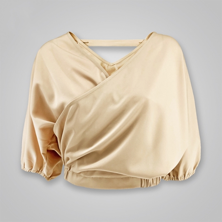 Silky Sleek V-Neck Top
