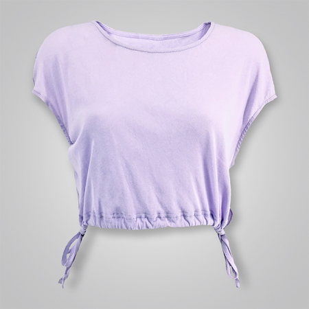 Drawstring Crop Top