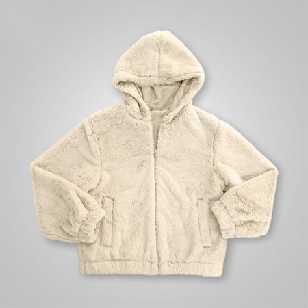 Faux Fur Hooded Jacket