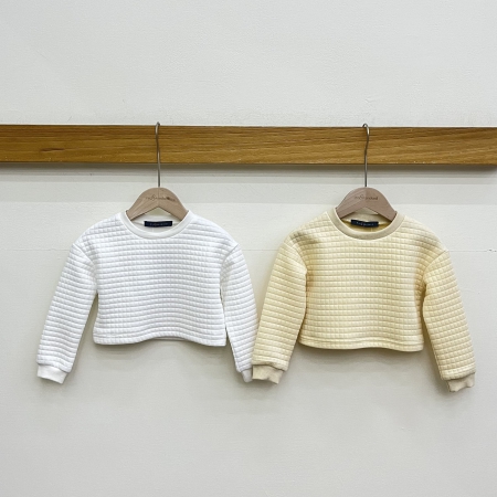 Waffle Crew Neck Sweatshirt